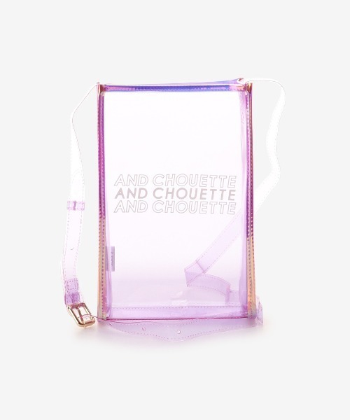 & chouette（アンドシュエット）の「PVCミニマルショルダーバッグ（ショルダーバッグ・レディース・ラベンダー/グレー/その他1・FREE）」の16枚目の写真