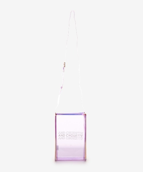 & chouette（アンドシュエット）の「PVCミニマルショルダーバッグ（ショルダーバッグ・レディース・ラベンダー/グレー/その他1・FREE）」の21枚目の写真