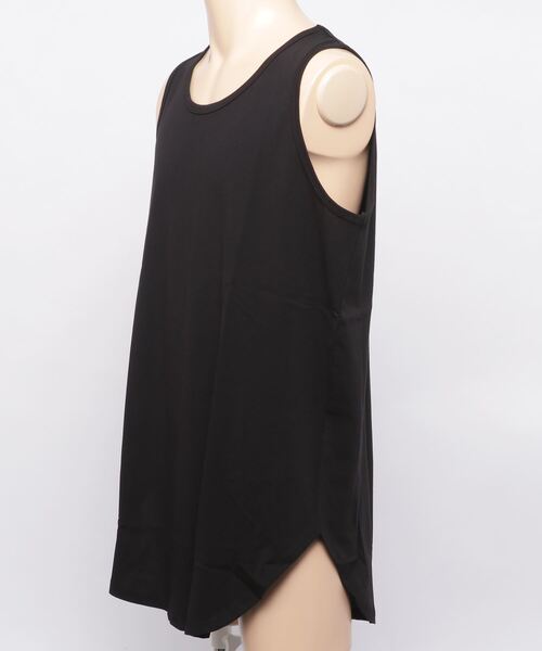 A4A（エーフォーエー）の「A4A エーフォーエー/40s強撚糸ラウンドタンクトップ（タンクトップ・メンズ・ホワイト/サンドベージュ/ブラック・FREE）」の4枚目の写真