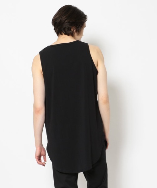 A4A（エーフォーエー）の「A4A エーフォーエー/40s強撚糸ラウンドタンクトップ（タンクトップ・メンズ・ホワイト/サンドベージュ/ブラック・FREE）」の7枚目の写真