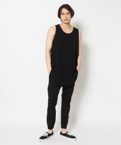 A4A（エーフォーエー）の「A4A エーフォーエー/40s強撚糸ラウンドタンクトップ（タンクトップ・メンズ・ホワイト/サンドベージュ/ブラック・FREE）」の12枚目の写真