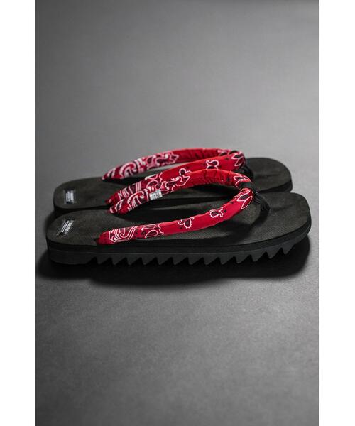 SUICOKE × monkey time SET-METサンダル(レッド) suicoke（スイコック）の「＜SUICOKE × monkey time＞ SET-MT