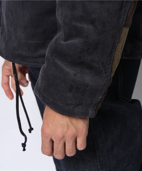 ALDIES（アールディーズ）の「CD N-1 JK コーデュロイN-1ジャケット（ミリタリージャケット・メンズ・ベージュ/グレー/ネイビー・SMALL/LARGE/MEDIUM/X-SMALL）」の16枚目の写真