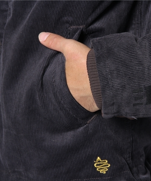 ALDIES（アールディーズ）の「CD N-1 JK コーデュロイN-1ジャケット（ミリタリージャケット・メンズ・ベージュ/グレー/ネイビー・SMALL/LARGE/MEDIUM/X-SMALL）」の17枚目の写真