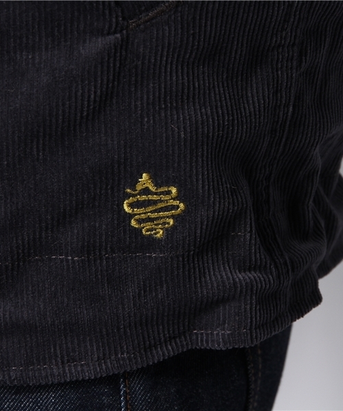 ALDIES（アールディーズ）の「CD N-1 JK コーデュロイN-1ジャケット（ミリタリージャケット・メンズ・ベージュ/グレー/ネイビー・SMALL/LARGE/MEDIUM/X-SMALL）」の18枚目の写真