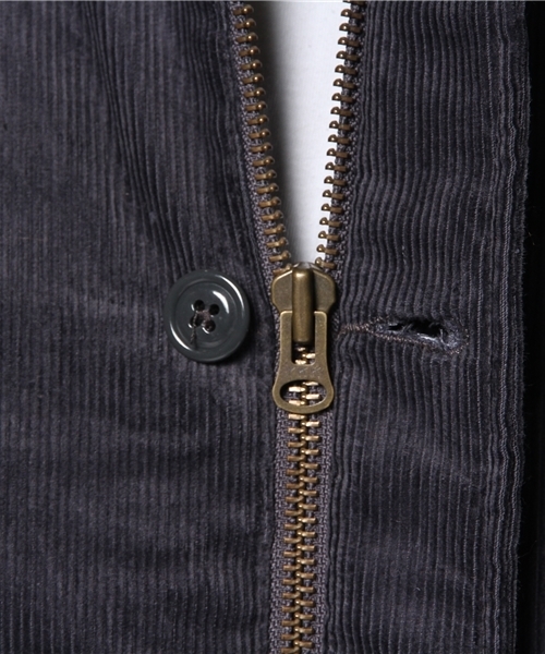 ALDIES（アールディーズ）の「CD N-1 JK コーデュロイN-1ジャケット（ミリタリージャケット・メンズ・ベージュ/グレー/ネイビー・SMALL/LARGE/MEDIUM/X-SMALL）」の8枚目の写真