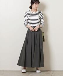 UNITED ARROWS | UWSC C/TWL タック フレア スカート†(スカート)