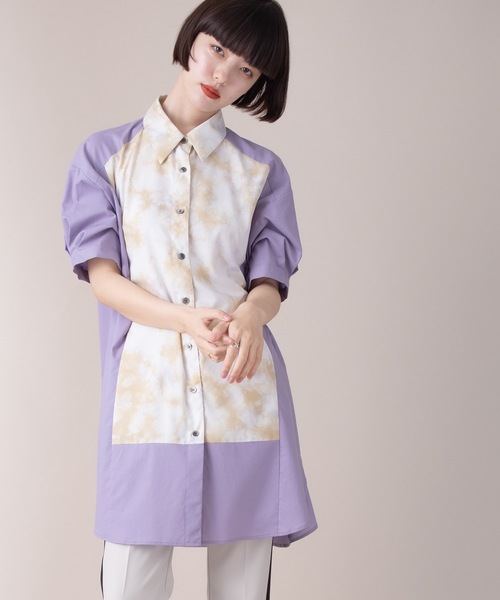 La SRIC / タイダイヨークシャツ