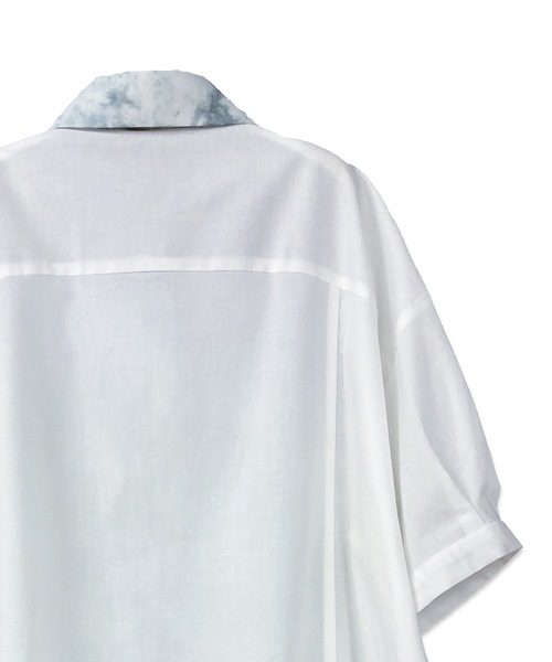 La SRIC(ラスリック)の「La SRIC / タイダイヨークシャツ(シャツ/ブラウス・レディース・ラベンダー/ホワイト・38)」の10枚目の写真