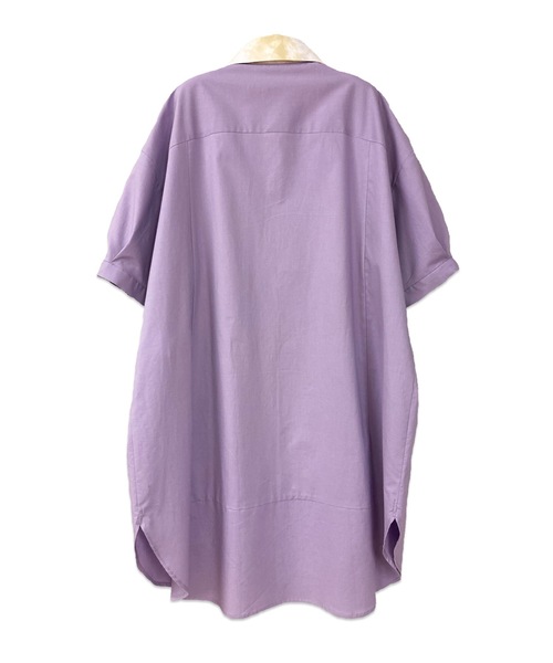 La SRIC(ラスリック)の「La SRIC / タイダイヨークシャツ(シャツ/ブラウス・レディース・ラベンダー/ホワイト・38)」の5枚目の写真