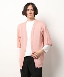 メンズのカーディガン ボレロ ピンク 桃色系 半袖 ファッション通販 Zozotown