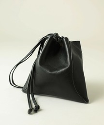 MARROW | 【MARROW(マロー)】ピロー3 MA-AC8106/レザー巾着バッグ(ショルダーバッグ)