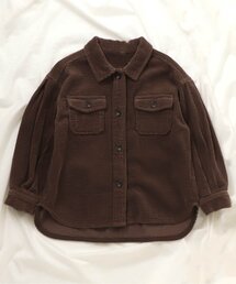apres les cours（アプレレクール）の「コーデュロイシャツ（シャツ/ブラウス・キッズ）」