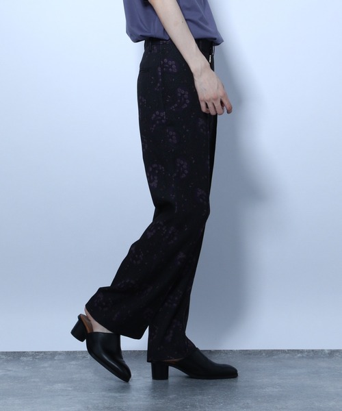 HARE（ハレ）の「ペイズリーフラワーパンツ(HARE)（その他パンツ・メンズ・ブラック/ブラウン/ブラック系その他・SMALL/MEDIUM）」の7枚目の写真