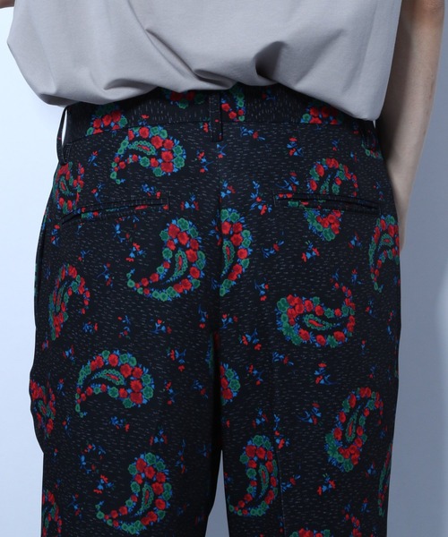 HARE（ハレ）の「ペイズリーフラワーパンツ(HARE)（その他パンツ・メンズ・ブラック/ブラウン/ブラック系その他・SMALL/MEDIUM）」の20枚目の写真