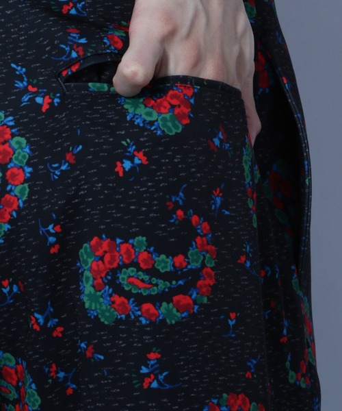 HARE（ハレ）の「ペイズリーフラワーパンツ(HARE)（その他パンツ・メンズ・ブラック/ブラウン/ブラック系その他・SMALL/MEDIUM）」の14枚目の写真