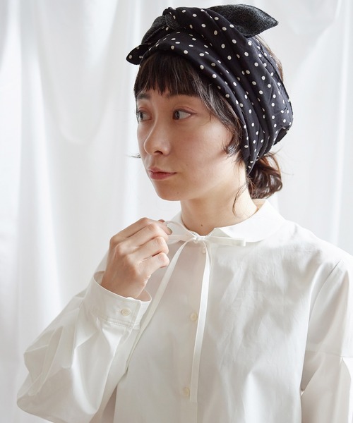 Lene(レネ)の「100/2タイプライター ちび丸衿ブラウス(シャツ/ブラウス・レディース・ホワイト/ブラック/ピンク・FREE)」の17枚目の写真