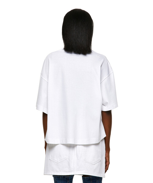 【DIESEL】サステナブル シャツ プルオーバー ルーズシルエット ホワイト a08566-0efan-141b-1.jpg