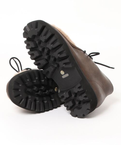 MOUSSY（マウジー）の「FAUX FUR TYROLEAN シューズ（ブーツ・レディース・ブラウン/ブラック・MEDIUM/LARGE/SMALL）」の16枚目の写真