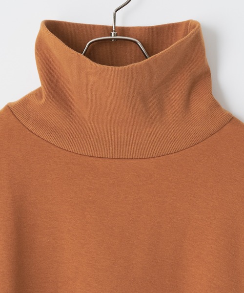 CIAOPANIC（チャオパニック）の「ハイネックビッグスウェット（スウェット・レディース・ブラック/キャメル/インディゴブルー/アイボリー・FREE）」の15枚目の写真