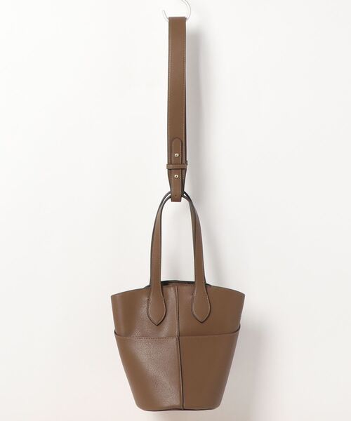 N.（N. Natural Beauty Basic）（エヌエヌナチュラルビューティーベーシック）の「2Wayバケツショルダーバッグ（トートバッグ・レディース・ホワイト/ベージュ・ﾌﾘ-）」の7枚目の写真