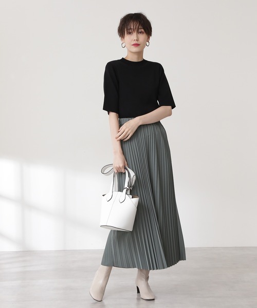N.（N. Natural Beauty Basic）（エヌエヌナチュラルビューティーベーシック）の「2Wayバケツショルダーバッグ（トートバッグ・レディース・ホワイト/ベージュ・ﾌﾘ-）」の9枚目の写真