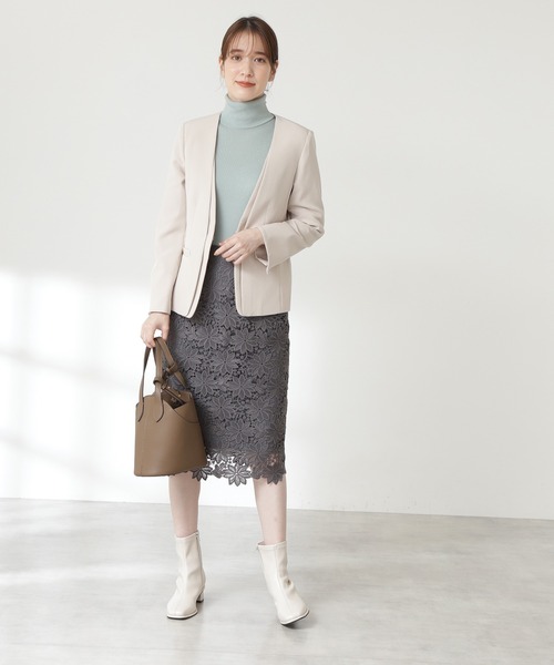 N.（N. Natural Beauty Basic）（エヌエヌナチュラルビューティーベーシック）の「2Wayバケツショルダーバッグ（トートバッグ・レディース・ホワイト/ベージュ・ﾌﾘ-）」の19枚目の写真