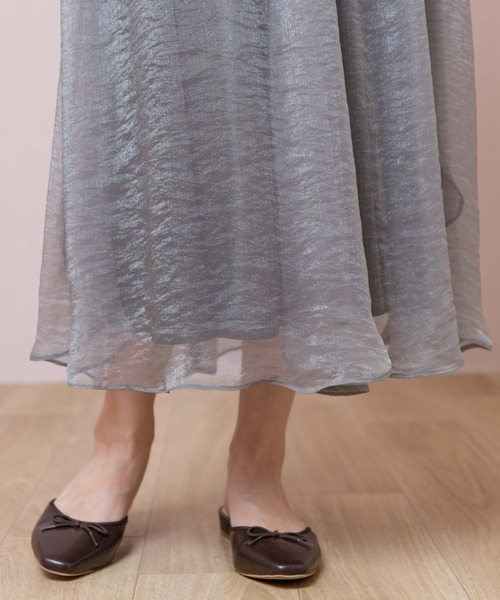 flower（フラワー）の「レディバレエミュール（パンプス・レディース・ブラウン/ピンク・6/7/8）」の6枚目の写真