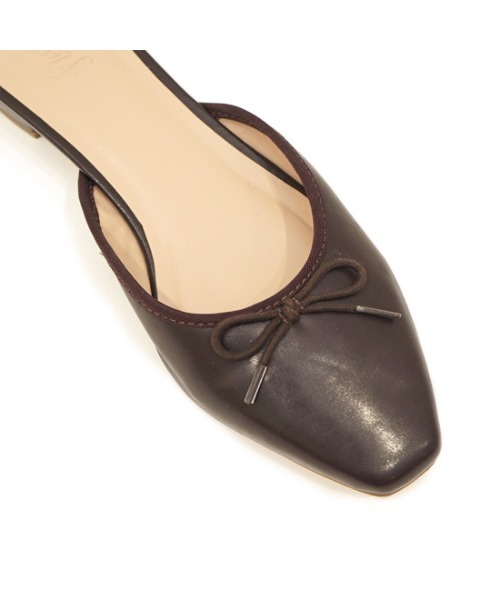 flower（フラワー）の「レディバレエミュール（パンプス・レディース・ブラウン/ピンク・6/7/8）」の16枚目の写真