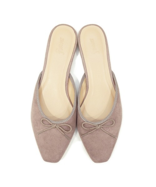 flower（フラワー）の「レディバレエミュール（パンプス・レディース・ブラウン/ピンク・6/7/8）」の18枚目の写真