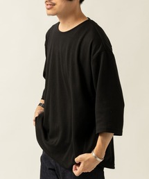 ITEMS URBANRESEARCH | ポンチ7分袖 クルーネックカットソー(Tシャツ/カットソー)