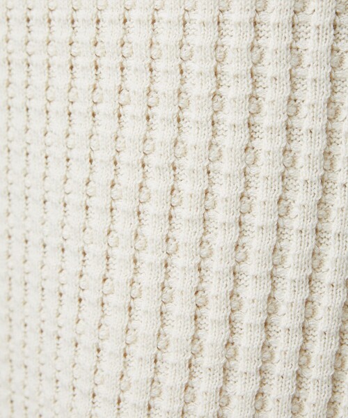 FREAK'S STORE（フリークスストア）の「▽【WEB限定】鬼ワッフルマーメイドスカート(ニットスカート)（スカート・レディース・ブラック/ベージュ/オリーブ/ブルー/マスタード/ナチュラル・ﾌﾘ-）」の17枚目の写真