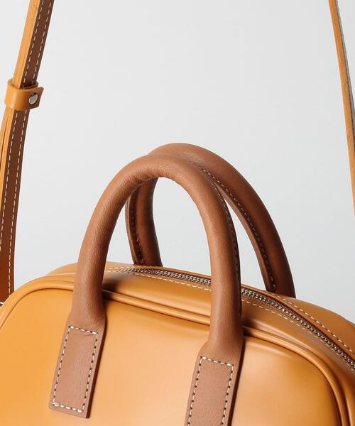 6(ロク)の「<PIENI>MINI BOSTON BAG/バッグ(ショルダーバッグ・レディース・ブラウン・FREE)」の4枚目の写真