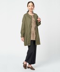 TOKYO SHIRTS(トウキョウシャツ)の「ジャケット/アウター(ノーカラーコート)」