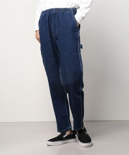SMITH'S(スミス)の「【SMITH'S AMERICAN/スミス アメリカン】LOAFER PANTS/ペインターパンツ/スケーターパンツ(チノパンツ・メンズ・ブラック/インディゴブルー/キナリ・S/M/L)」の4枚目の写真
