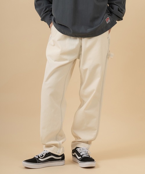 SMITH'S(スミス)の「【SMITH'S AMERICAN/スミス アメリカン】LOAFER PANTS/ペインターパンツ/スケーターパンツ(チノパンツ・メンズ・ブラック/インディゴブルー/キナリ・S/M/L)」の7枚目の写真