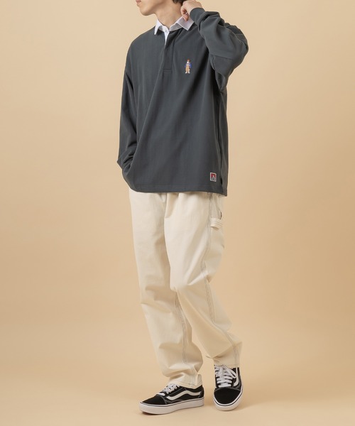SMITH'S(スミス)の「【SMITH'S AMERICAN/スミス アメリカン】LOAFER PANTS/ペインターパンツ/スケーターパンツ(チノパンツ・メンズ・ブラック/インディゴブルー/キナリ・S/M/L)」の9枚目の写真