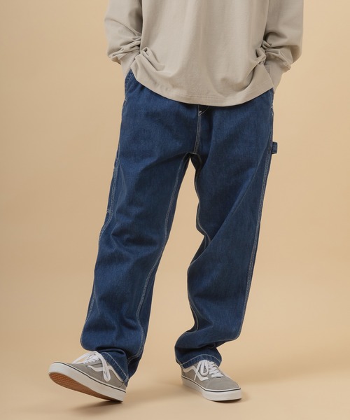 SMITH'S(スミス)の「【SMITH'S AMERICAN/スミス アメリカン】LOAFER PANTS/ペインターパンツ/スケーターパンツ(チノパンツ・メンズ・ブラック/インディゴブルー/キナリ・S/M/L)」の13枚目の写真