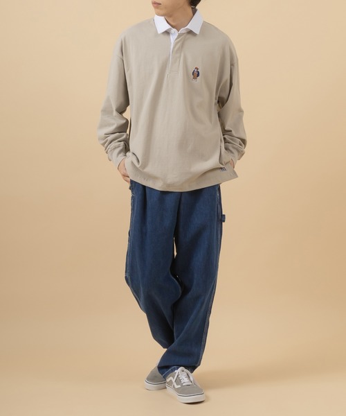 SMITH'S(スミス)の「【SMITH'S AMERICAN/スミス アメリカン】LOAFER PANTS/ペインターパンツ/スケーターパンツ(チノパンツ・メンズ・ブラック/インディゴブルー/キナリ・S/M/L)」の14枚目の写真