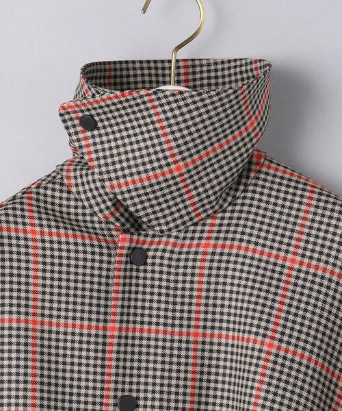 HYKE(ハイク)の「<HYKE(ハイク)>PLAID ダブルフェイス ケープ ■■■★(その他アウター・レディース・ベージュ・1)」の8枚目の写真