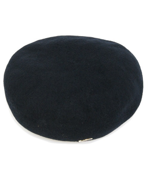 polcadot(ポルカドット)の「チャーム付き ウールベレー帽(ハンチング/ベレー帽・レディース・チャコールグレー/グリーン/ブラック/マスタード/ブラウン/ワイン・FREE)」の10枚目の写真