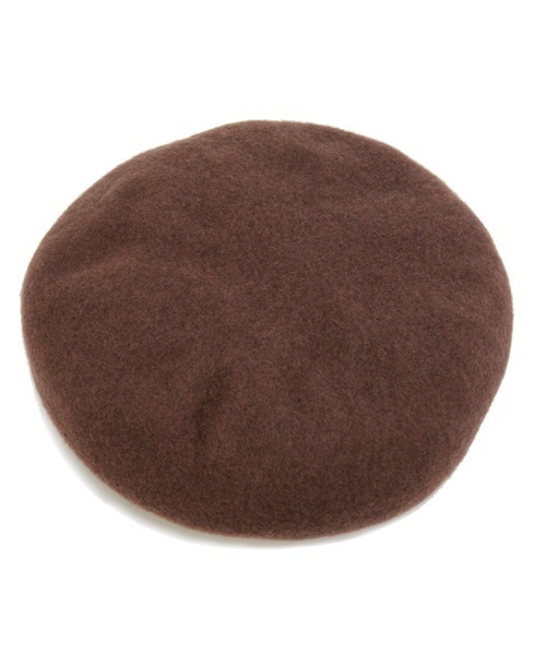 polcadot(ポルカドット)の「チャーム付き ウールベレー帽(ハンチング/ベレー帽・レディース・チャコールグレー/グリーン/ブラック/マスタード/ブラウン/ワイン・FREE)」の13枚目の写真