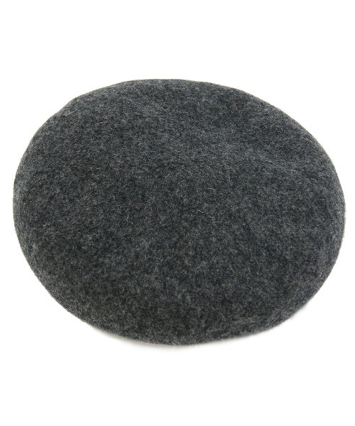 polcadot(ポルカドット)の「チャーム付き ウールベレー帽(ハンチング/ベレー帽・レディース・チャコールグレー/グリーン/ブラック/マスタード/ブラウン/ワイン・FREE)」の16枚目の写真