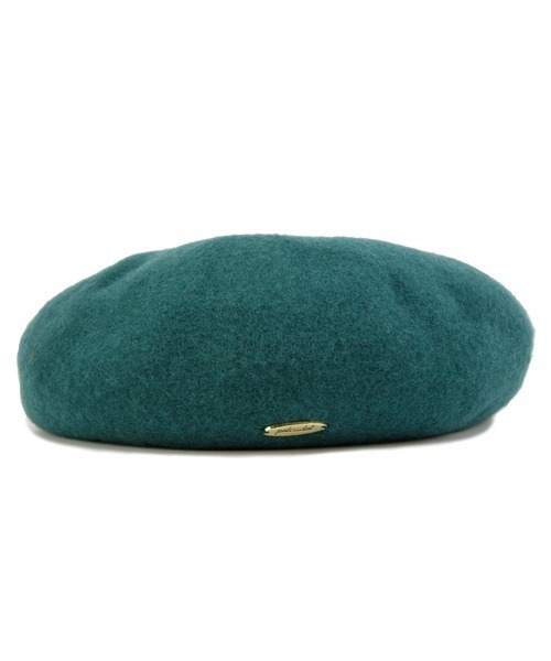 polcadot(ポルカドット)の「チャーム付き ウールベレー帽(ハンチング/ベレー帽・レディース・チャコールグレー/グリーン/ブラック/マスタード/ブラウン/ワイン・FREE)」の19枚目の写真