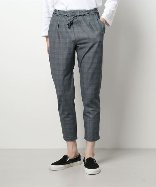 Curly(カーリー)の「#【CURLY&Co./カーリー】CLIFTON EZ TROUSERS "Check"(その他パンツ・メンズ・グレー・2/1)」の8枚目の写真