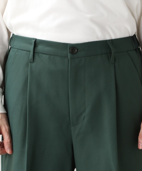 RAGEBLUE(レイジブルー)の「<一部店舗限定>裏起毛センタープレスタック/PEカラーワイドパンツ/218899(スラックス・メンズ・ブラック/ライトベージュ/ダークグリーン/ブルー/パープル・MEDIUM/LARGE)」の22枚目の写真