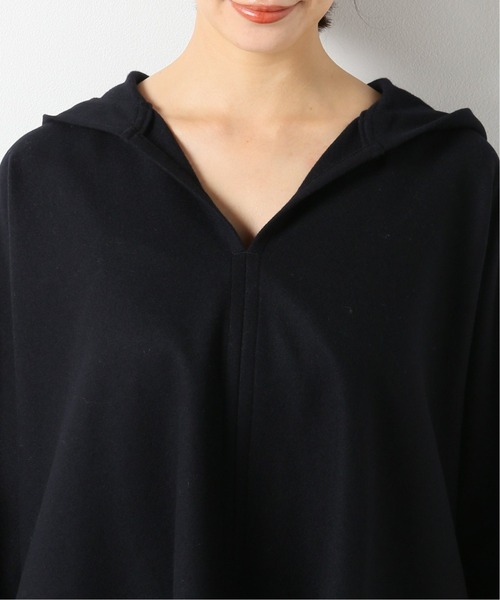 IENA（イエナ）の「WOOLフラノパーカー（シャツ/ブラウス・レディース・アイボリー/ネイビー・FREE）」の6枚目の写真