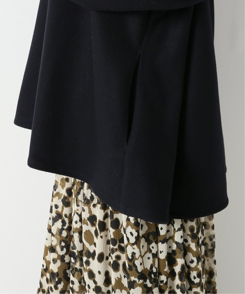 IENA（イエナ）の「WOOLフラノパーカー（シャツ/ブラウス・レディース・アイボリー/ネイビー・FREE）」の11枚目の写真