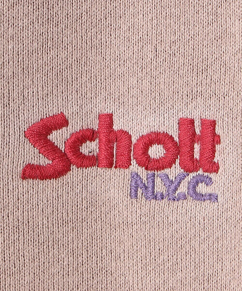 schott(ショット)の「Schott/ショット/SNAP EMB. SWEAT/スナップ スウェット 刺繍(スウェット・メンズ・ブラック/ベージュ/オリーブ・LARGE/X-LARGE/MEDIUM)」の8枚目の写真