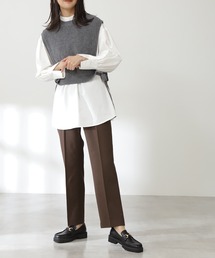 N.（N. Natural Beauty Basic） | 【S Size Line】◆イージーケアテーパードパンツ(その他パンツ)
